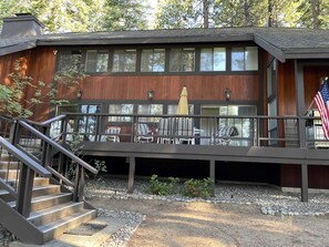 Exterior - Golf-course-front home with great deck, game room, fireplace & forest views (Incline Village)