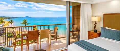 Appart'hÎtel, plusieurs lits, balcon, vue océan (Mana Kai 811)