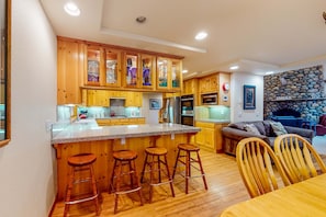 Interior - Mountain Home with Access to Shared Pool, Hot Tub, Sauna, & Tennis (Truckee)