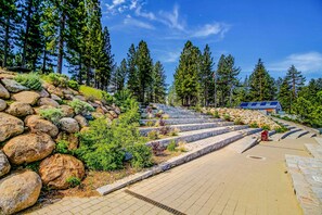 Property grounds - Family-Friendly Cabin with Spa, Two Decks, Fenced Yard and Play Structure (South Lake Tahoe)