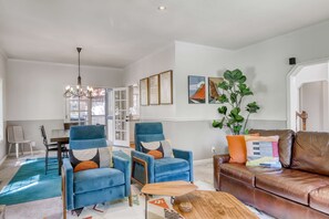 TV, fireplace, offices - Dog-friendly home with pool table, fireplaces, & private hot tub, sleeps 10 (Zephyr Cove)
