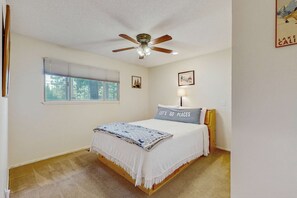 Iron/ironing board, WiFi, bed sheets - Dog-Friendly Getaway | Deck, Sauna, Grill, Foosball, Parks & Trails (South Lake Tahoe)