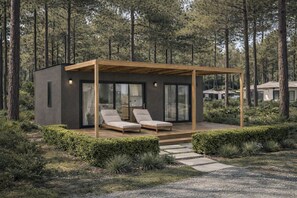 Cottage Superior (Animali non Ammessi) | Vista al jardín