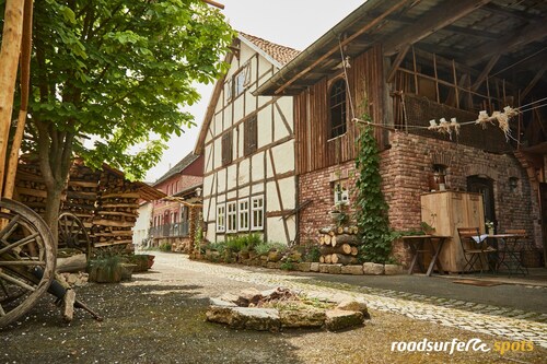 Guest House 'Heuhof-Breiau Gästedoppelzimmer' with Shared Terrace, Shared Garden and Wi-Fi