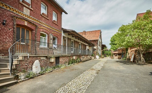 Guest House 'Heuhof-Breiau Gästedoppelzimmer' with Shared Terrace, Shared Garden and Wi-Fi
