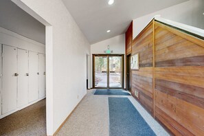 Interior - Eclectic second floor condo with loft, balcony, & gas fireplace - family friendly (Kings Beach)