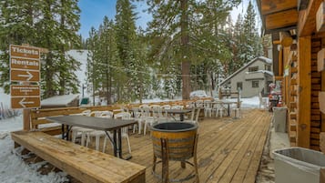 Restauration en plein air