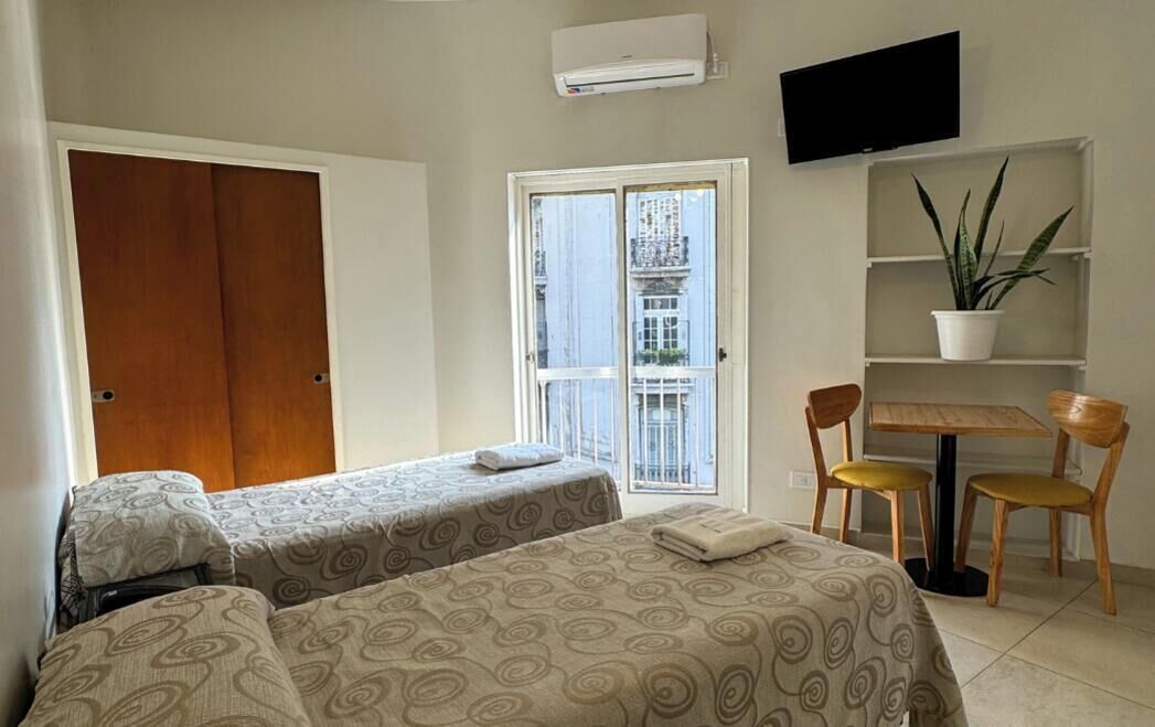 Twin Room, Balcony, City View