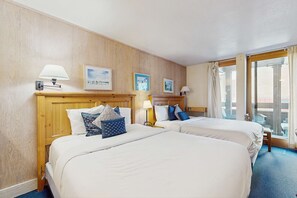Iron/ironing board, WiFi, bed sheets