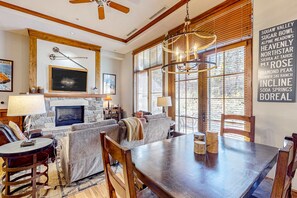 Dining - Snowscape Serenity | Ski-in/ski-out condo in Truckee with hot tub access (Truckee)