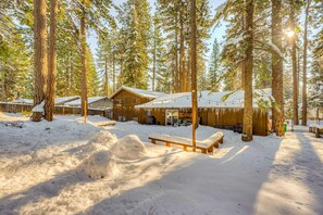 Property grounds - Dog-friendly modern abode with large yard, fireplace, cable & washer&dryer (Incline Village)