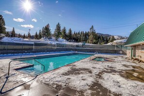 Pool - Spectacular townhouse with Lake Tahoe views, sleeps 6 (Stateline)