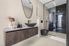 Shower, hair dryer, towels - Luxury Villa Asper by Istrabook (Liznjan)
