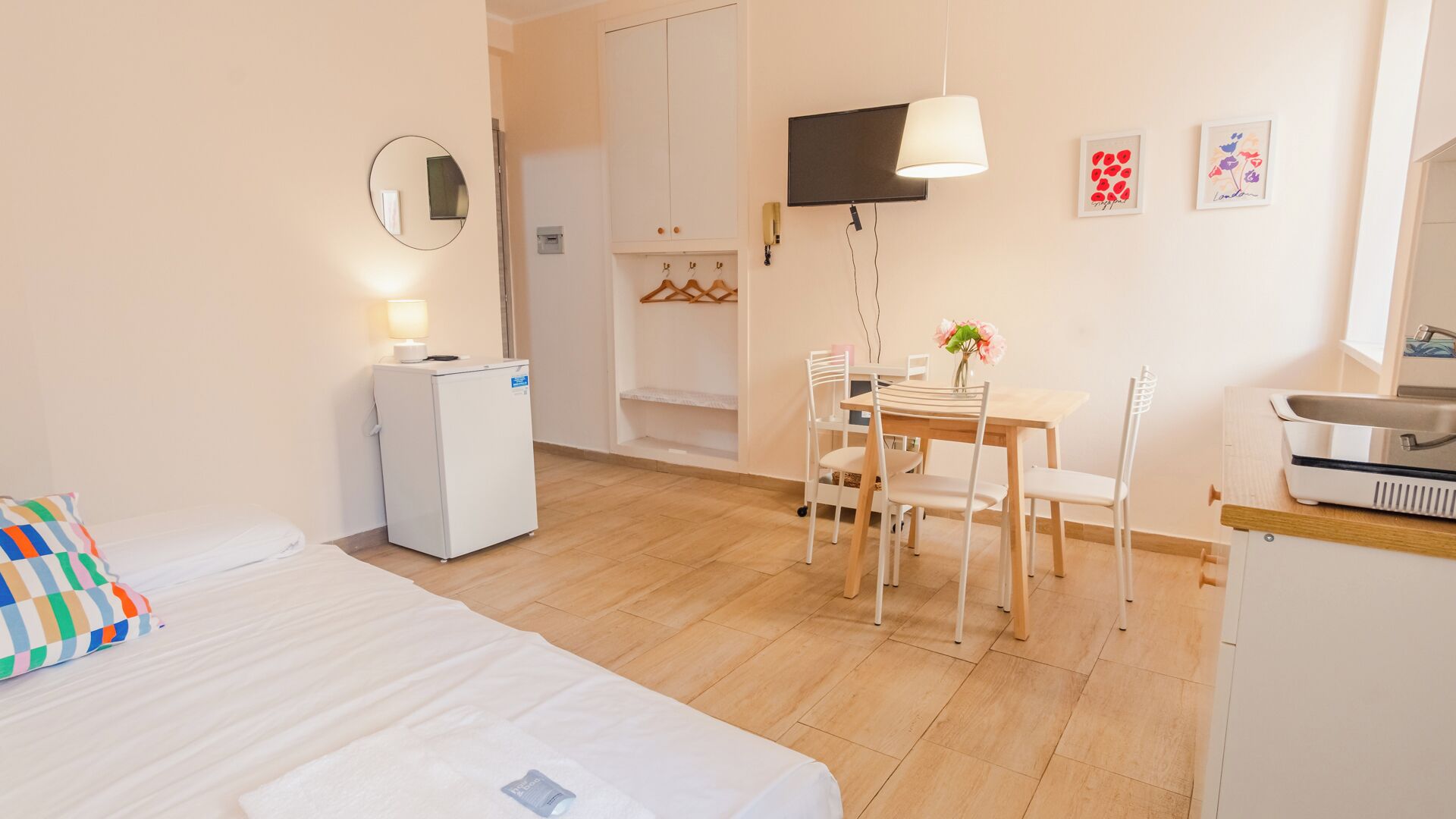 Gratis wifi, beddengoed