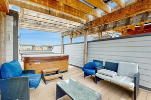 Terrace/patio - Mountain Getaway - Private Rooftop Spa - Walk to Dining, Shops & Rec Center (Park City)