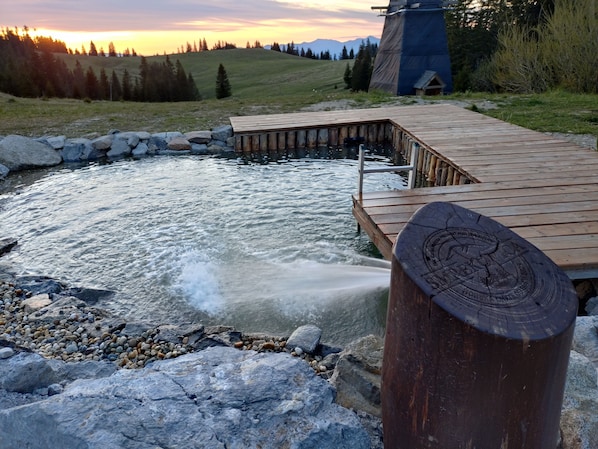 Terrain de l’hébergement 