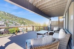 Terrace/patio - Ski Lodge , Panoramic Views, Four Season Retreat (Park City)