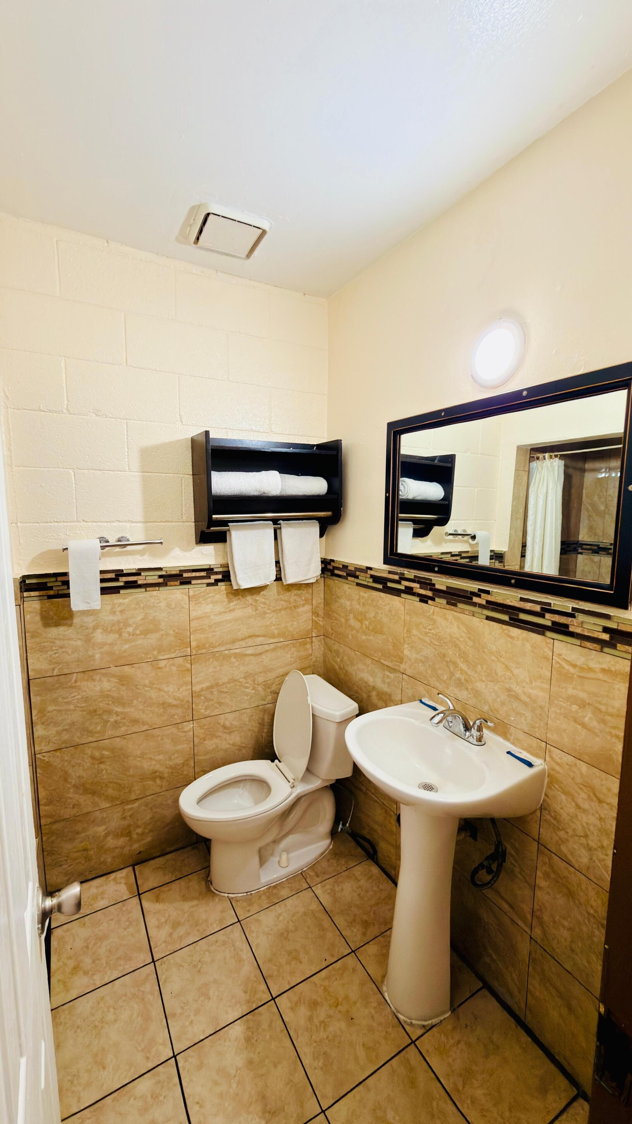 Habitación individual básica | Baño