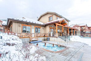 Pool - Modern Mountain Lodge with Private Hot Tub, Shared Pool & Gym (Park City)