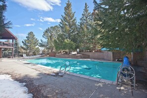 Pool - Corner condo in Canyons - close to ski lifts w/ shared pools, hot tub, & sauna (Park City)