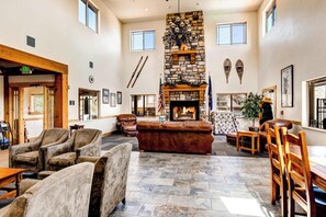 Interior - Mountain home with pool, private hot tub, fireplace & fitness center (Park City)