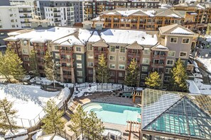 Pool - ski-in ski-out Condo with Shared Hot Tubs & Pool, High-Speed WiFi, and Central AC (Park City)