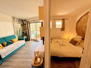 1 Schlafzimmer, Bügeleisen/Bügelbrett, Bettwäsche
