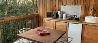 Chalet perché Libellule (+12yrs accompanied by an adult or 2 adults)