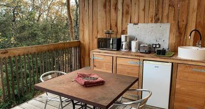 Chalet perché Libellule (+12yrs accompanied by an adult or 2 adults)