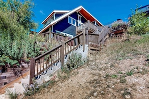 Exterior - 2-story home near Main St with private hot tub, deck, patio, ski & mtn views (Park City)