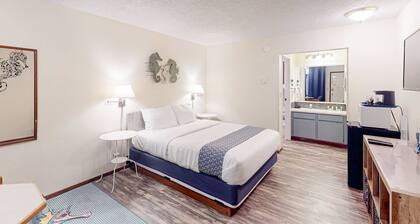 Modern beach hideaway with fast WiFI - walk to downtown shops & eateries