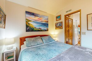 1 chambre, bureau, Wi-Fi, draps fournis