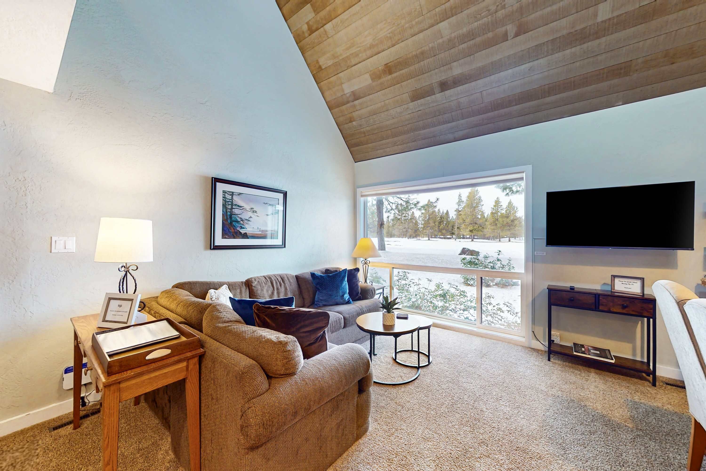 TV, fireplace, DVD player