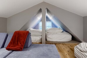 3 sovrum, strykjärn/strykbräda, resesäng och wi-fi