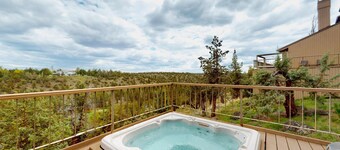 Charming waterfront condo with pool, tennis, hot tub, balcony, & W&D