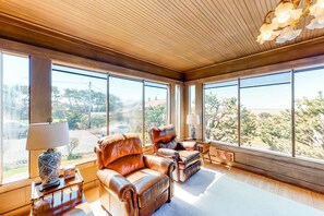 Interior - Classic Two-Story Beach House w/ Free WiFi, Gas Fireplace, & Washer/Dryer (Gearhart)