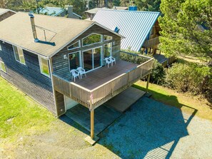 Exterior - 2-story dog-friendly home with beach access, Ping-Pong table, & grill (Manzanita)