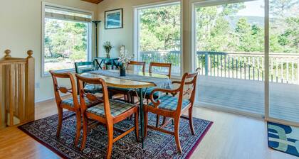 2-story dog-friendly home with beach access, Ping-Pong table, & grill