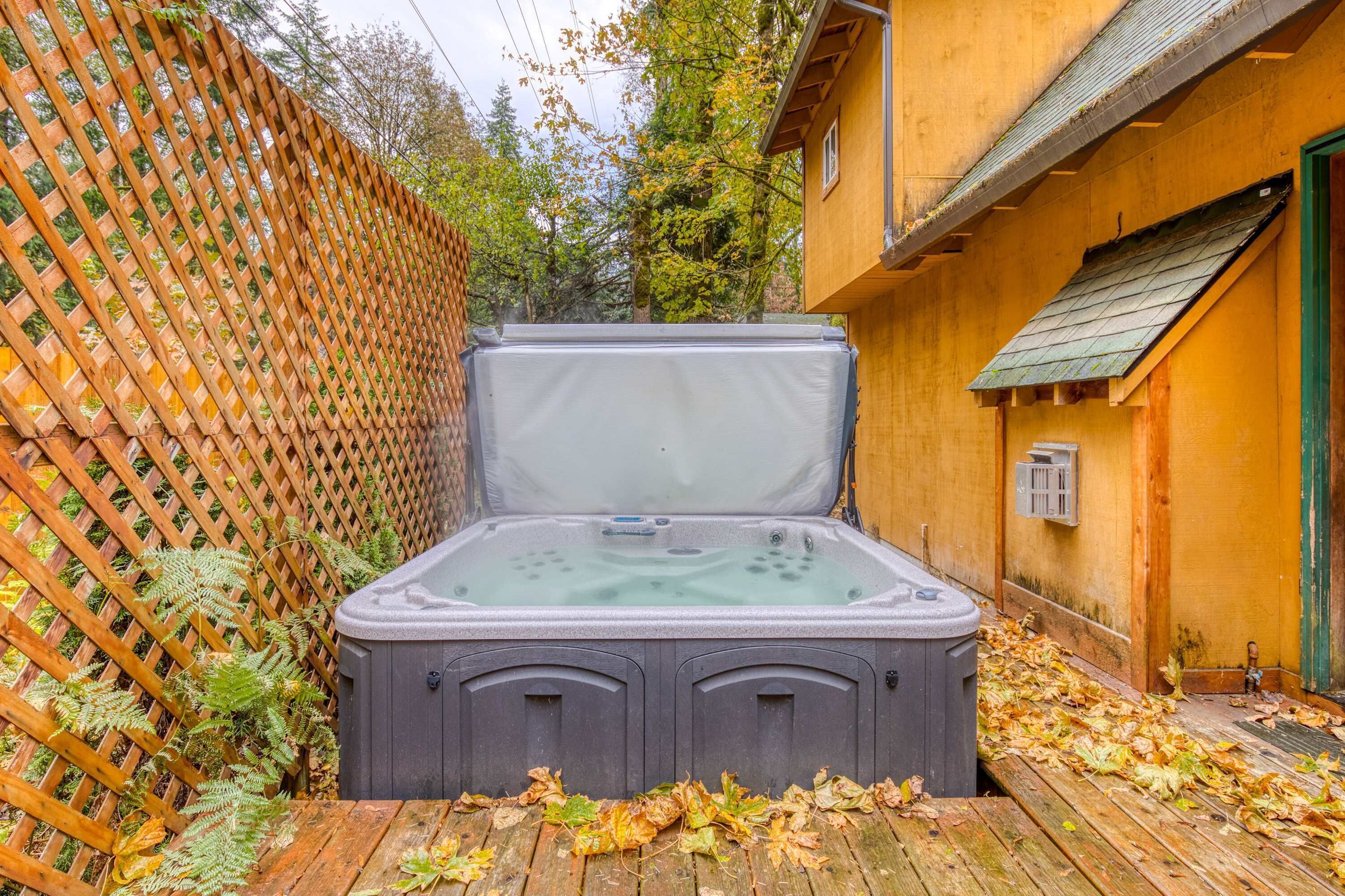 Bain à remous extérieur