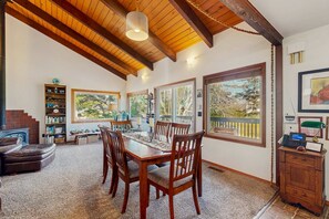 Interior - Dog-friendly home near the beach with large deck, yard & washer&dryer (Seaside)
