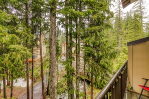 Property grounds - Three-story retreat with a gas fireplace plus access to pool, hot tub, & sauna (Government Camp)