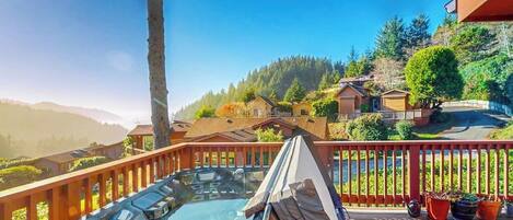 Bain à remous extérieur