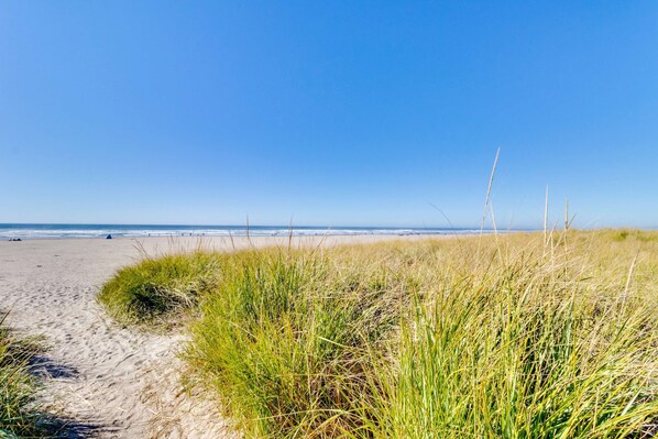 Beach nearby