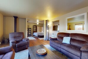 3 dormitorios, tabla de planchar con plancha, wifi y ropa de cama