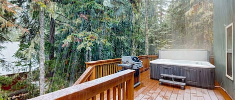 Outdoor spabad