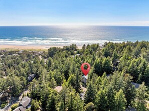 Beach - Hidden Oasis - House in Manzanita with 3 decks, walk to the beach (Manzanita)