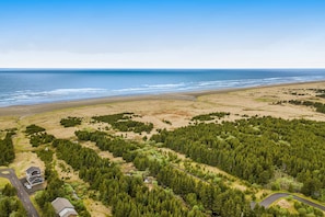 Beach nearby - Dog-friendly cottage with pool table, fast WiFi, fireplace, W/D - walk to beach (Long Beach)