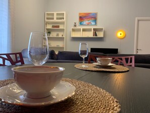 Dining - Vespers 1 Apartment - 3 rooms near Greek Theater- parking- for groups (Siracusa)