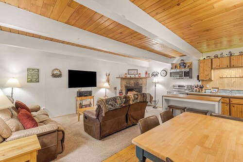 Newly remodeled cabin-style condo near skiing & attractions - dogs welcome
