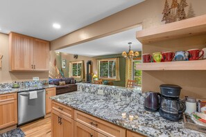 Interior - Recently remodeled riverfront home with fireplace, firepit & W&D - dog-friendly (Rhododendron)